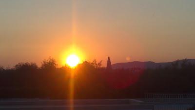 Un bonito atardecer cordobés en septiembre