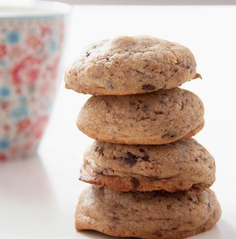 Cookies con pepitas de chocolate