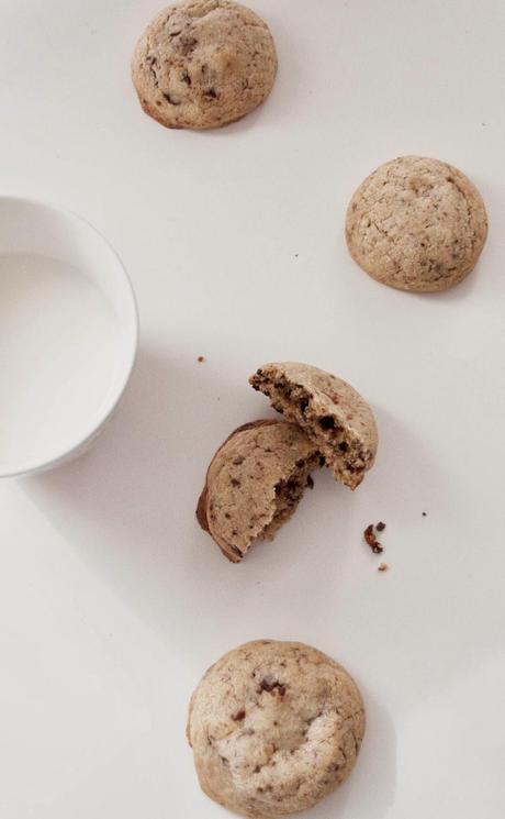 Cookies con pepitas de chocolate