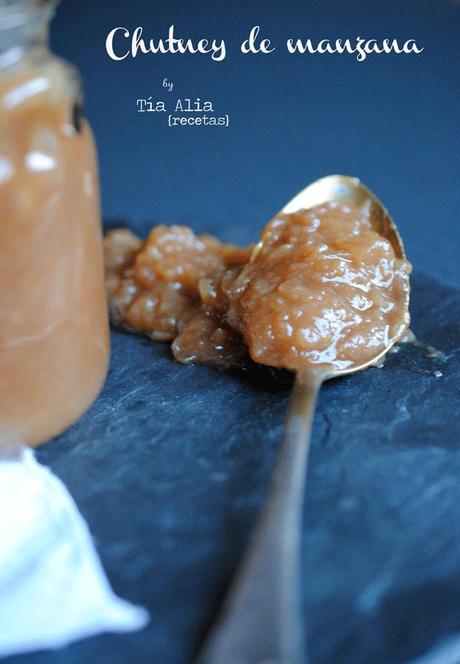 Chutney de manzana y cebolla