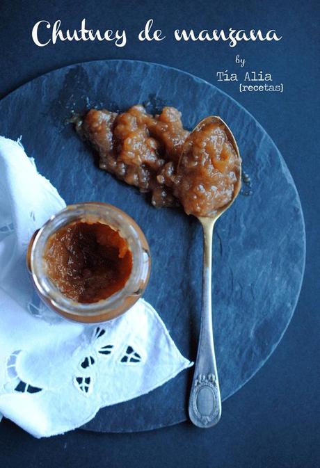 Chutney de manzana y cebolla