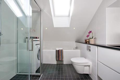 UNA BUHARDILLA DE ESTILO ESCANDINAVO MUY PRIMAVERAL