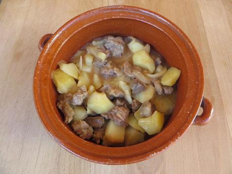 Receta: Caldero riojano / Recipe: Riojan casserole