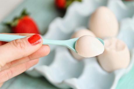 Huevo dulce de nubes