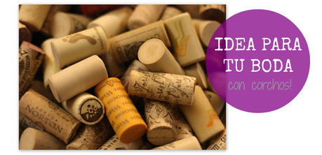 I do: una idea con corchos