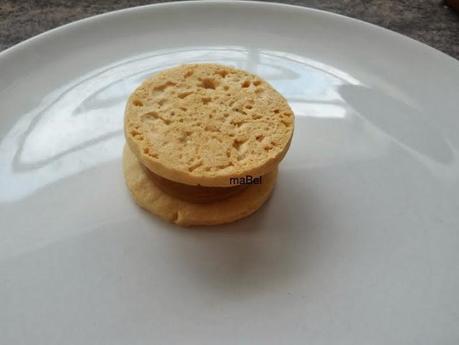 Alfajores blancos de dulce de leche