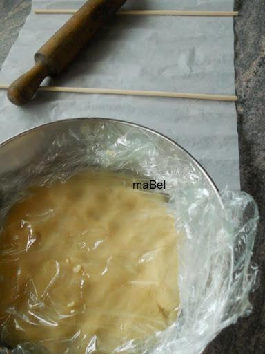 Alfajores blancos de dulce de leche