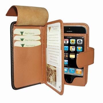 Funda cartera de cuero para iPhone de Piel Frama