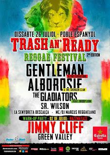 Segunda edición del Trash An' Ready Reggae Festival de Barcelona