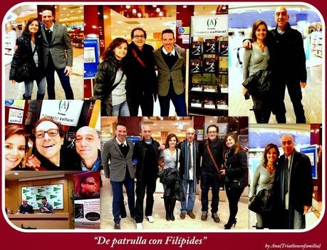 Presentación de un libro, reunión de Blogueros