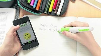 Boligrafo inteligente detecta errores de ortografía.