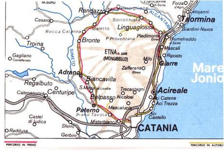 La vuelta al Etna: los pueblos del volcán