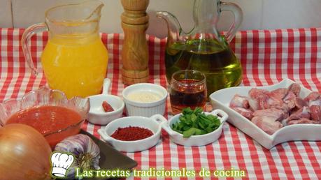 Receta de mollejas de pollo en salsa