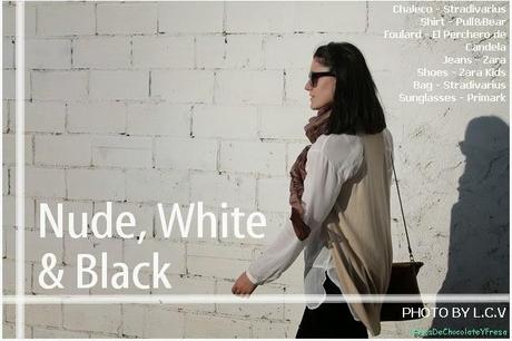 NUDE, WHITE & BLACK