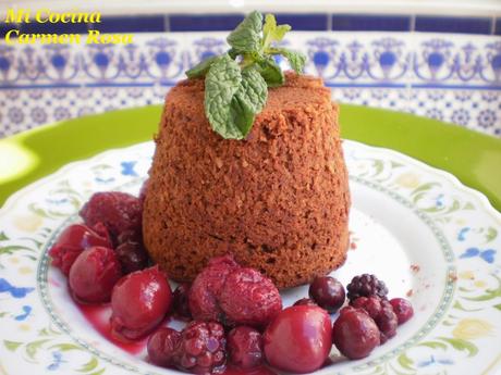 COULANT DE CHOCOLATE Y COCO (VOLCAN DE CHOCOLATE Y COCO)