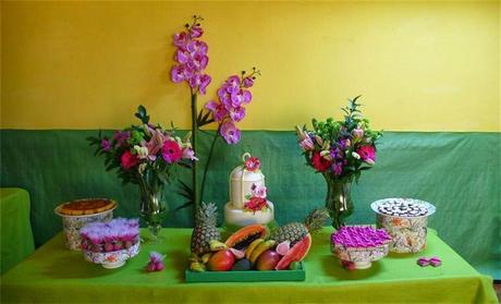 Tarta Jaula Tropical