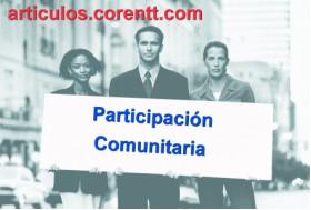 participación comunitaria