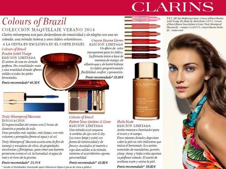 El verano Clarins se inspirada en los colores de Brasil