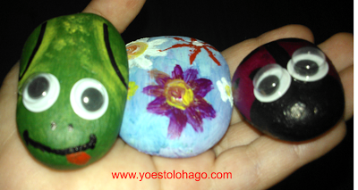 www.yoestolohago.com Animalitos en piedra