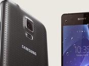 Samsung Galaxy Sony Xperia comparativa