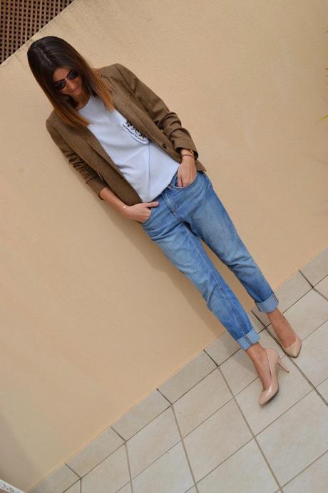 Formal look with jeans