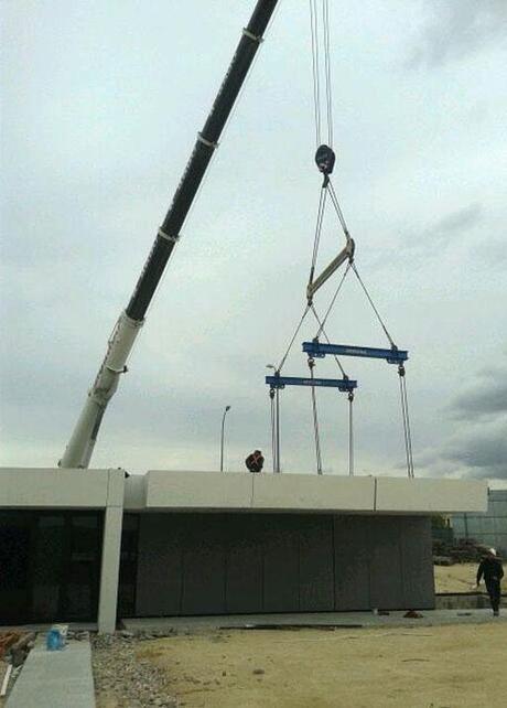 A-cero Projects Segunda Fase del montaje de la Fundación Recal, por A-cero Tech