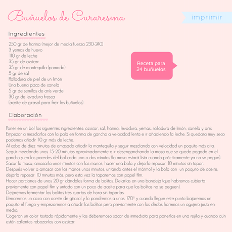 Buñuelos de Cuaresma