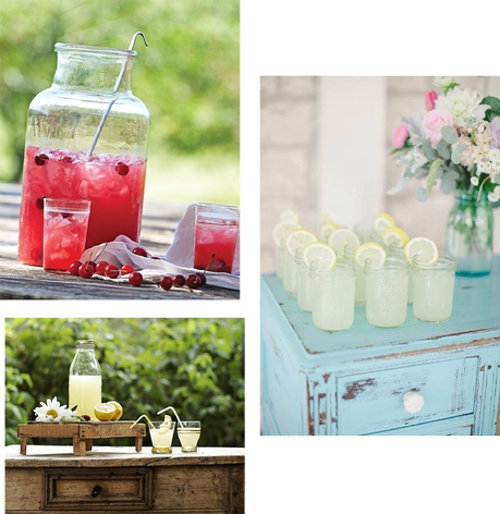 Decorando con limonada