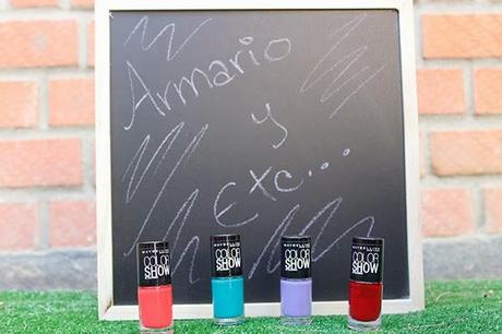 Esmaltes ColorShow de Maybelline