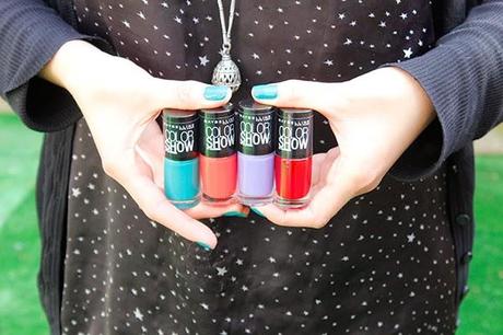 Esmaltes ColorShow de Maybelline