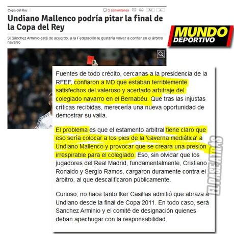 Mundo Deportivo y Undiano Mallenco