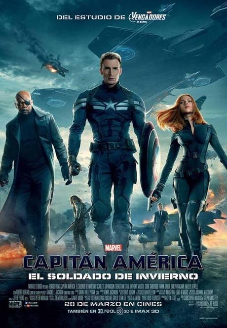 Capitan America Soldado de Invierno poster españa