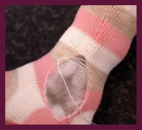 ME LO HA HECHO MI MAMÁ TEDDY BEAR WITH SOCK