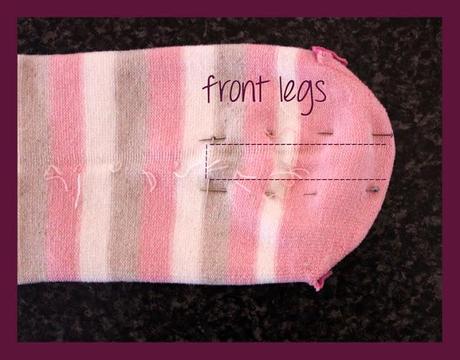 ME LO HA HECHO MI MAMÁ TEDDY BEAR WITH SOCK