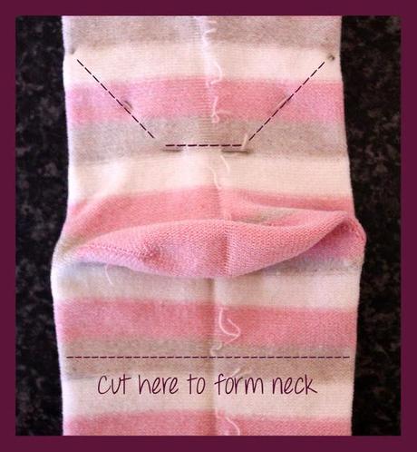 ME LO HA HECHO MI MAMÁ TEDDY BEAR WITH SOCK