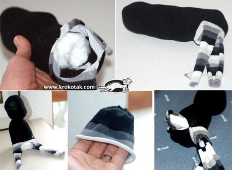 ME LO HA HECHO MI MAMÁ TEDDY BEAR WITH SOCK