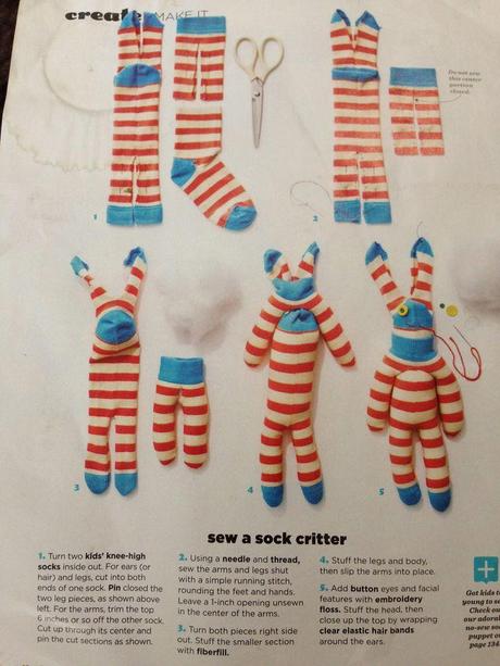 ME LO HA HECHO MI MAMÁ TEDDY BEAR WITH SOCK