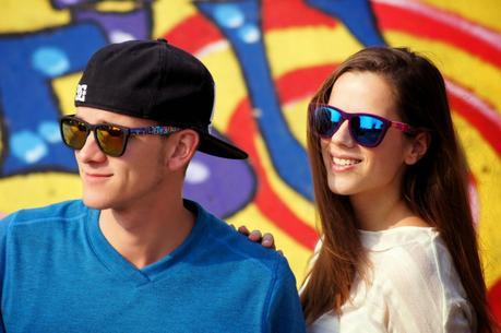 Silvia Silvins de Miss Greyhound con 41 eyewear gafas online