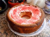 Strawberry fluff chiffon cake (crema nubes fresa cake)