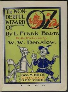 El maravilloso Mago de Oz se publicó en 1900.