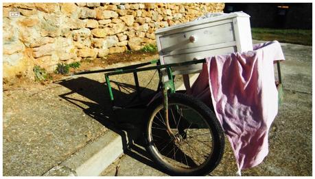 Mesita shabby chic para este antes y después