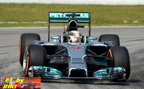 EQUIPO MERCEDES SE VUELVE A MOSTRAR FAVORITO PARA EL GP DE MALASIA 2014