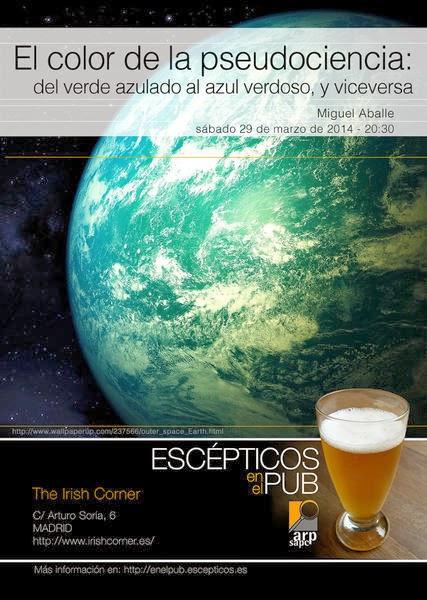 Escépticos en el pub. El color de la pseudociencia.