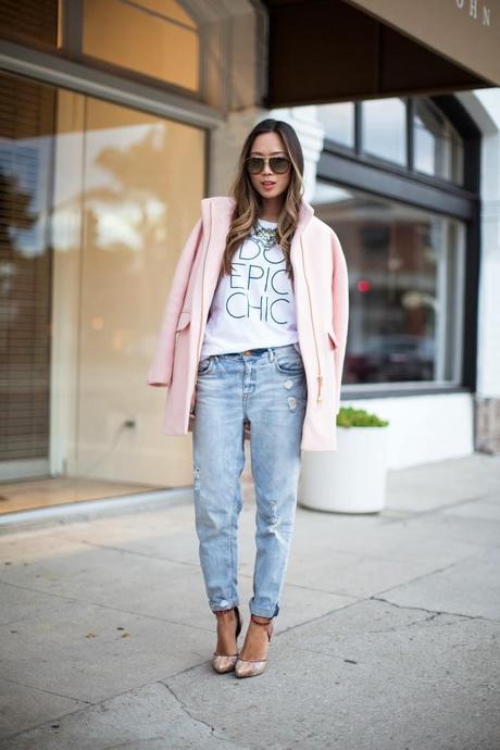 pink street style