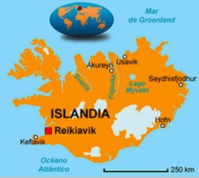 Ubicación de Islandia, su clima y más información