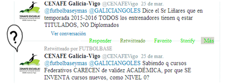 Cursos de entrenador, información de CENAFE y preguntas en el aire a García Liñares