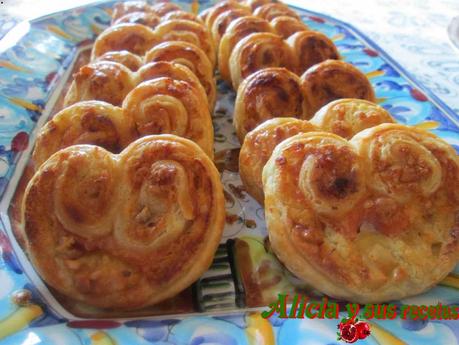 PALMERITAS CON SALMÓN AHUMADO