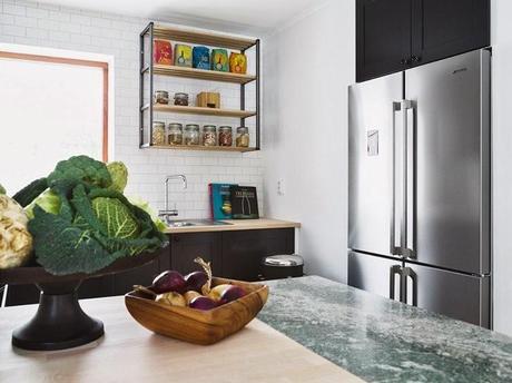 La casa de la escalera azul