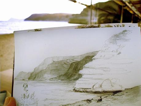 Acuarelas y dibujos - Cabo de Gata