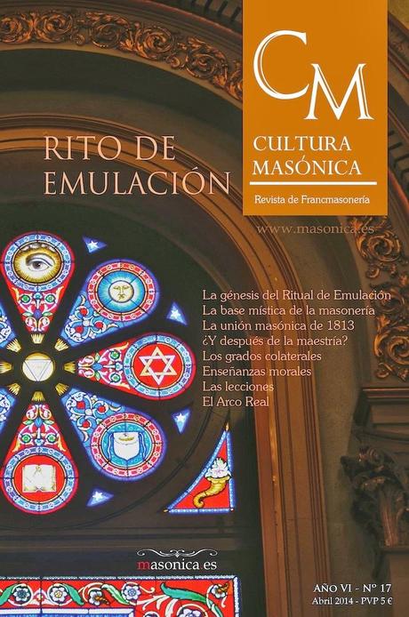 En abril el número 17 de “Cultura Masónica”